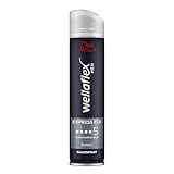 Wellaflex Men Express Fix Haarspray | Ultra Starker Halt | 48 Std. Halt | Vegan | Dermatologisch Getestet | 250ml