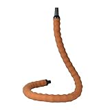 Lazy Shisha-Pfeife, freihändig, Wasserpfeife, Griff, weich, flexibel, gebogene Mundspitze, freie Hände, Spiele und Rauchen, Sheesha-Zubehör, Gaming-Bars, Café-Versammlungen (Kaffee)