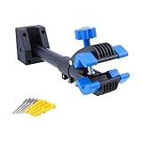 Fahrrad-Montageständer – Fahrrad-Mechaniker-Ständer, zusammenklappbare, stabile Wandhalterung, langlebiges, tragbares, vielseitiges Klemmsystem | Zuverlässige Heimwerkstatt-Reparaturstation für einfac