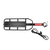 Fahrradgepäckträger Fahrrad Gepäckträger Schwarz Hintersattelstütze Halterung Gepäckträger