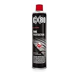 CX80 | Tire Protector | Reifenglanz, Reifenpflege für Auto, Motorrad, Roller | Hochwertige Inhaltsstoffe verlängern Lebenszeit der Reifen | Aus CX80 Autopflege Set | 600ml Flasche