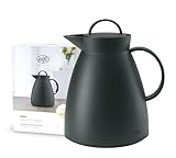 Alfi 0935020100 Isolierkanne Dan Kunststoff schwarz 1,0 l