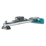 wolfcraft Hammer-Zugeisen 6945000 – Werkzeug zum Verlegen von Laminat und Parkett – 3-in-1-Funktion – Hammer, Schlagholz und Zugeisen in einem Produkt