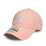 New Era New York Yankees MLB League Essential Rosa Verstellbare 9Forty Cap für Kinder - Youth