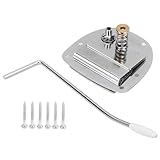 E-Gitarren Tremolo-Steg - Federstabilisator Zubehör, Zinklegierung Saitenhalter | Vintage Ersatzteil Saiteninstrument Reparaturteil Robust Hochwertig für Musiker Gitarrenbau Heimwerker