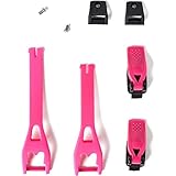 Fox Racing Unisex Kinder Jugend Comp Boot Komplettgurt/Hebel-Set, schwarz/pink