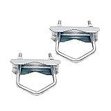 HD-LINE 2X Doppelschelle Sat Mast Schelle Zahnschelle verzinkt