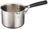 Henckels 40580-140 HI Style Basic Milchtopf, 14 cm, 1,5 l, Edelstahl, Einhandtopf, Induktionskompatibel, japanisches autorisiertes Produkt