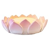 Sefdrert Lotuskissen Glücksbringer Lotus Plüsch Futon Büro Glückskissen Geschenk 20cm
