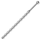 Roluck Harnröhren Plug Edelstahl Perlen Prostata Stimulieren Penis Dilator Männer Masturbation für Anfänger und Profis Sexspielzeug