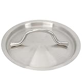 GRADENEVE Edelstahl Deckel Für Gewürztöpfe 304 Edelstahl Anti Verbrühend Wiederverwendbarer Deckel Runder Flacher Deckel Durchmesser Für Gewürz Und Suppentöpfe Langlebig Und