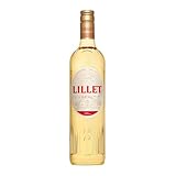 Lillet Blanc – Französischer Weinaperitif mit fruchtig-frischem Geschmack – 1 x 0,75 l