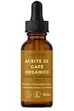 Bio-Kaffee-Öl, angereichert mit süßem Mandelöl, für Gesicht, Körper und Haar, 100 % natürlich, 30 ml