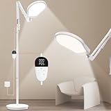 Trayvespace Tageslichtlampe 10000 Lux - SAD Lampe, 3000K/4000K/6000K Lichttherapielampe mit Timer, Einstellbaren Helligkeiten SAD Lampe