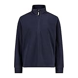 CMP Jungen Funktions Rolli Fleeceshirt, Black Blue, 176 EU