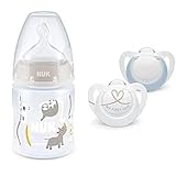 NUK Star Baby Pacifier + First Choice+ Bottle