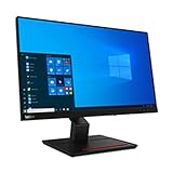 Lenovo ThinkVision T24t-20-LED-Monitor - 61 cm (24') (23.8' sichtbar) - Touchscreen - 1920 x 1080 Full HD (1080p) @ 60 Hz - IPS - 300 cd/m² - 1000:1-4 ms - HDMI, DisplayPort, USB-C - Raven Black