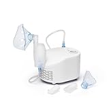 OMRON X101 Easy Inhalationsgerät für Erwachsene und Kinder. Einfach zu verwenden und zu reinigen. Inhalator zur behandlung von atemwegserkrankungen wie asthma, erkältungen und allergien