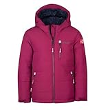 Trollkids Kids Hemsedal Snow Jacket XT 128, Plum/Navy