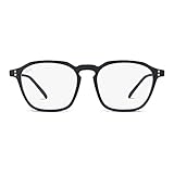 TWIG Bildschirmbrille BAUDRY Mann/Frau Blaulichtfilter Computer Blaufilterbrille (Matte Black)