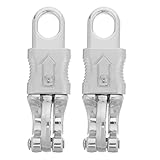 HIAKDOFT 2 Stück Zinklegierung Schnapphaken Panikhaken für Pferdestrick Outdoor Halterung Stabiles Metall für Reitsport und Pferdeausrüstung