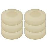 Healeved 6 Stück PVC Eishockey Pucks Geräuscharm Hockeybälle für Training und Wettkampf Robustes Hockeyzubehör für Indoor und Outdoor