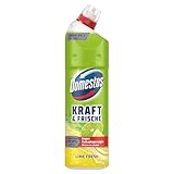 Domestos Kraft & Frische WC-Gel Lime Fresh sorgt für hygienische Sauberkeit im Badezimmer