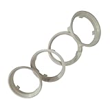 4x Zentrierringe für Alufelgen 60.1 mm auf 56.6 mm passend für Alufelgen von AEZ, DEZENT, DOTZ, ENZO mit Mittenloch 60.1 mm kompatibel mit Chevrolet, Fiat, Opel mit Radnabendurchmesser 56.6 mm
