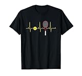 Tennisspieler Sprüche Tennis Sport Herzschlag T-Shirt