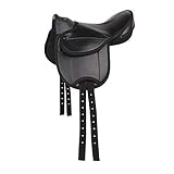 HKM Sattel Shetty Beginner Anfänger Shettysattel schwarz Kunstleder Kindersattel