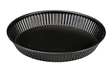 FORMEGOLOSE, Tortenform 28cm, Stahl Mit Doppelter Antihaftbeschichtung, Farbe Schwarz