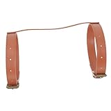 Gatuida Lederbindegurt für Boden Strandmatten Verstellbarer Strapazierfähiger Camping Picknickgurt mit Robustem Verschluss Langlebiger Tragegurt für Outdoor Reise Yogamatten