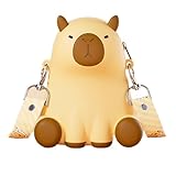 Genérico Niedliche Tasche für Frauen, Cartoon-Tasche | Handytasche,Capybara Silikon Umhängetasche für Kinder Erwachsene und Jugendliche