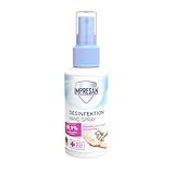IMPRESAN Desinfektion Hand-Spray | Hygienische Sauberkeit ohne Wasser | Geeignet für Hände & Mundschutz | Effektiv gegen Bakterien & Viren | 100 ml