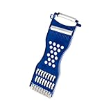 Gemüsefriseur, 6-in-1 Multifunktions Sparschäler - Gemüseschneider Gemüsehobel Kartoffelschäler Julienneschneider für Obst & Gemüse Mühelos Schälen