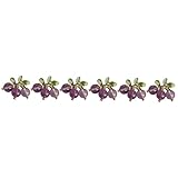 GSZCCZS 2 Paar Traubenohrringe Damengeschenke Kristallohrringe Obstohrringe Ornamentohrringe Minimalistischer Schmuck für Frauen Damengeschenke Kupferfruchtschmuck für Frauen Minimalistische Ohrringe
