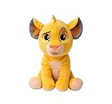 Disney Lion King, 30 Jahre König der Löwen, Simba, 25cm Plüschtier, ab den ersten Lebensmonaten geeignet, Braun
