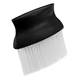 Mikinona Nackenpinsel Friseur Bürste Weiche Borsten Hautfreundlich Schnelle Haarentfernung für Salon und Barber Vielseitige Haarschneide Bürste für Hals und Gesicht