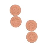 minkissy 2 Sätze 2 Sets Raucher Set Befeuchtungstabletten Luftbefeuchter Zigarettenetui Humidore Zubehör Obst Frischer Tee Blattschoner Ton Hellbraun 2 2 Stück * 2