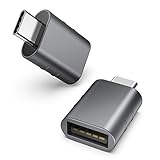 Syntech USB-C auf USB Adapter (2 Stück) USB-C auf USB 3.0 Female Handy-OTG-Adapter, Thunderbolt 4/3 auf USB3.0 Kompatibel mit iPhone 16 Pro Max MacBook Pro Air iPad Mac Mini iMac Surface und mehr