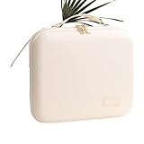 KFXYSM Kosmetiktasche mit Spiegel Beleuchtete Kosmetiktasche, große Kapazität, verdickte Kosmetikbox mit Lichtspiegel Schminktasche mit Spiegel und Licht