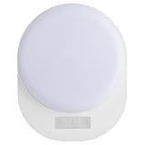 SEBSON LED Nachtlicht mit Bewegungsmelder - Batterie betrieben, Dämmerungssensor, Ein-Aus-Schalter, Reichweite 3m/120° - Nachtleuchte warmweiß