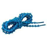 CORD ON - Elastische Schnürsenkel für Lauf- und Triathlonschuhe, Xtenex, kein Binden notwendig, verstellbar, für Sportschuhe, Größe 2,5 - 5,6 mm, 1 Paar, himmelblau, 150
