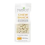 PAMICO Chew Snack Gefriergetrockneter Käse 250 g – 100% Natürlicher Veggie Kausnack für Hunde – Gesund & proteinreich, perfekt für Zahnpflege, Made in Germany
