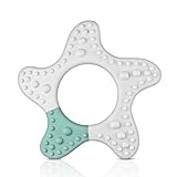reer Massage-Beißring Stern | Unterstützung beim Zahnen | Baby Beissring | Teether | Greifling | frei von PVC & BPA