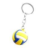 Sport-Schlüsselanhänger – Schlüsselanhänger für Kinder, schöne Halterungen | Volleyball-Anhänger, Fußballrucksack, entzückende Ornamente für Fußball-Rucksack, Anhänger für Geburtstags- und