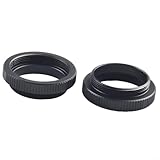 Sumsoctober Precision C CS Mount Adapterring 5 mm CCTV-Objektiv-Verlängerungsrohr für industrielle Vision- und Überwachungskameras