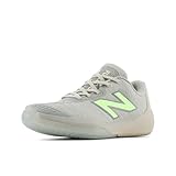 New Balance FuelCell 996 V5 Hartplatz-Tennisschuh für Damen, Schiefergrau/Bleached Lime Glo, 44.5 EU Weit