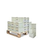 PALIGO Salzlecksteine Salzleckstein Leckstein Salzstein Mineralleckstein Viehsalz Salz Für Pferde Rinder Ziegen Schafe Wild Tiere Lisal M 10kg x 30 Steine 300kg / 1 Palette KSK