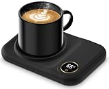 Zonopy Elektrischer USB Kaffeewärmer Kaffetasse Warmhaltend, 3 Temperaturstufen 45°C / 55°C / 65°C – USB-Elektrogetränkewärmer für Kaffee, Kakao, Tee, Kerzen – Geschenk für Frauen, Männer